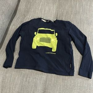 Land Rover defender long sleeve shirt size 2T